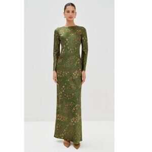 Veronica Beard Gemma floral silk-blend maxi dress